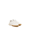 HERMES JET SNEAKER NAPPA/SUEDE GOATSKIN BLANC