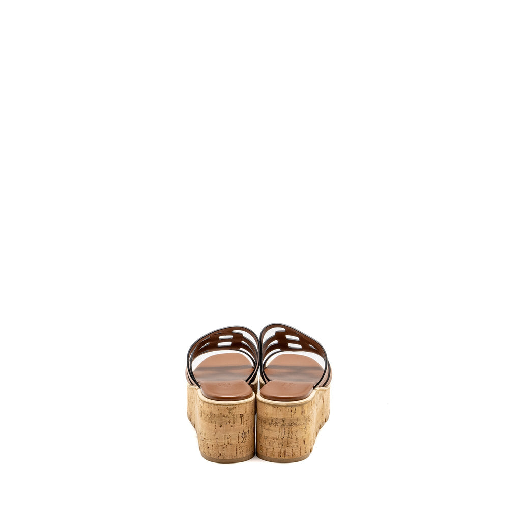 HERMES ISABELLA SANDAL CALFSKIN GOLD