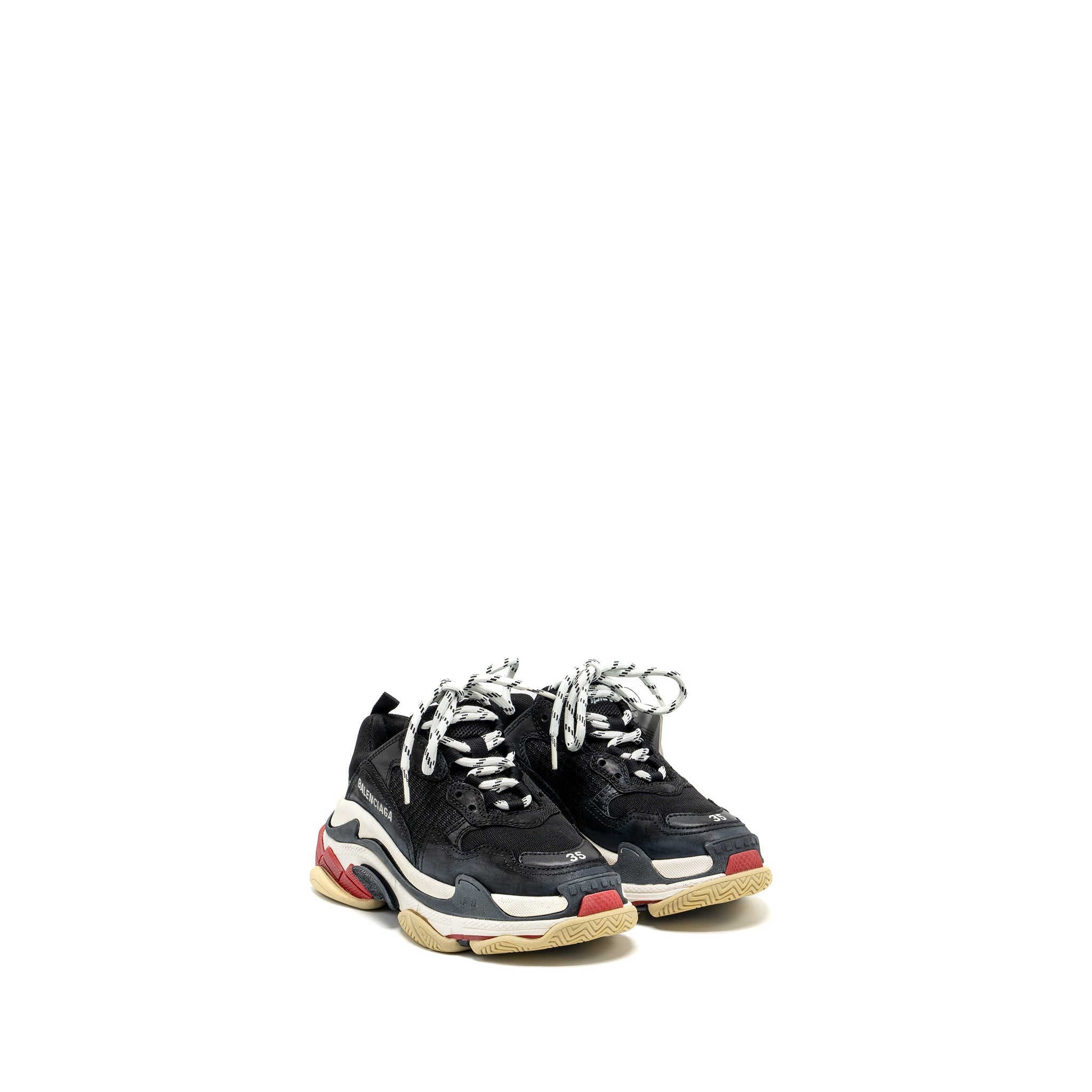 BALENCIAGA TRIPLE S SNEAKERS POLYESTER/RUBBER MULTICOLOUR