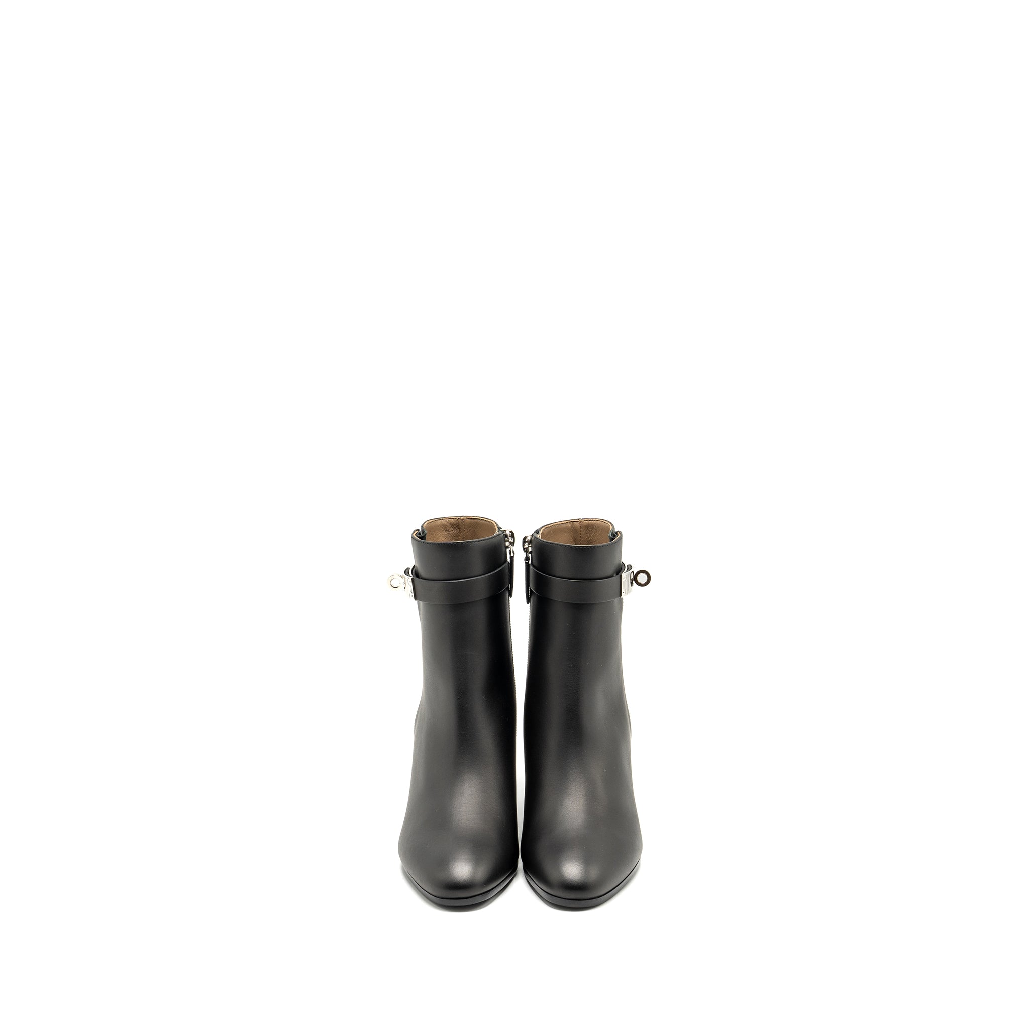 HERMES WOMEN’S SAINT GERMAIN ANKLE BOOT CALFSKIN BLACK SHW