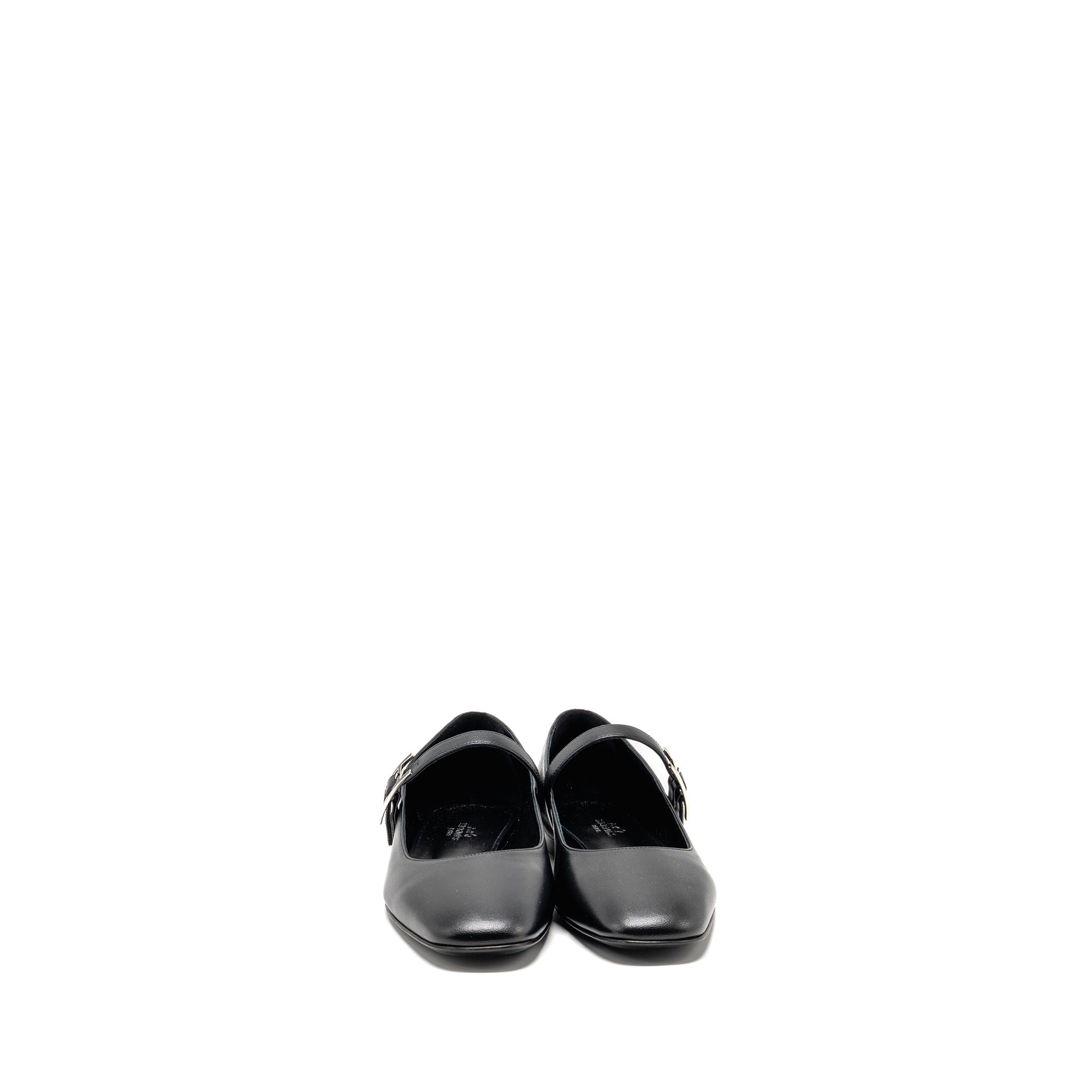 HERMES JANE BALLET FLAT BLACK