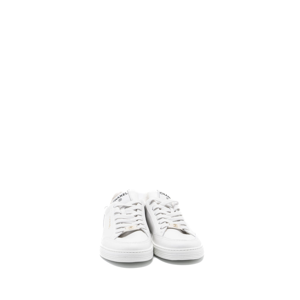 CHANEL SNEAKERS BLACK / WHITE