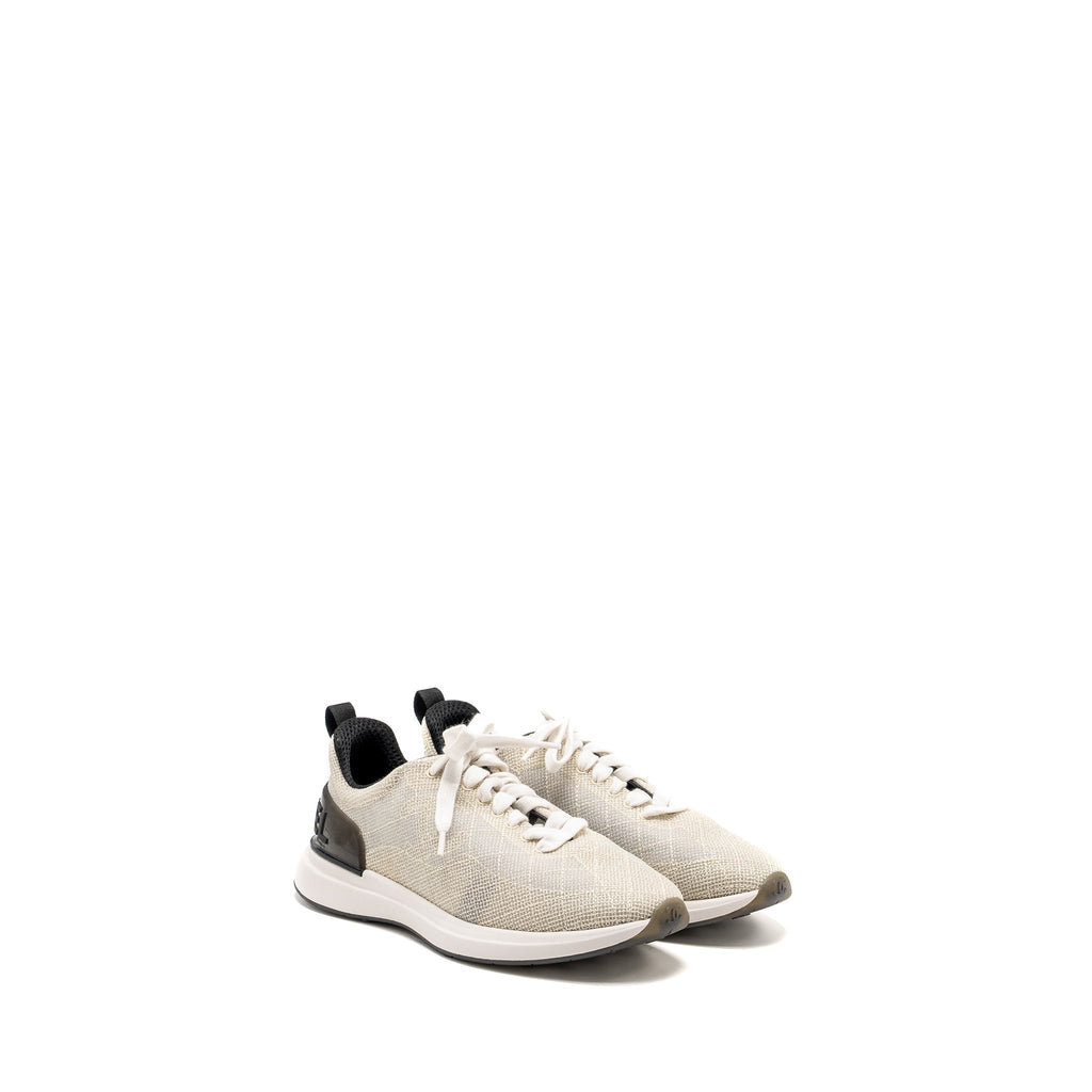CHANEL 21C SNEAKER MESH/FABRIC WHITE/BLACK