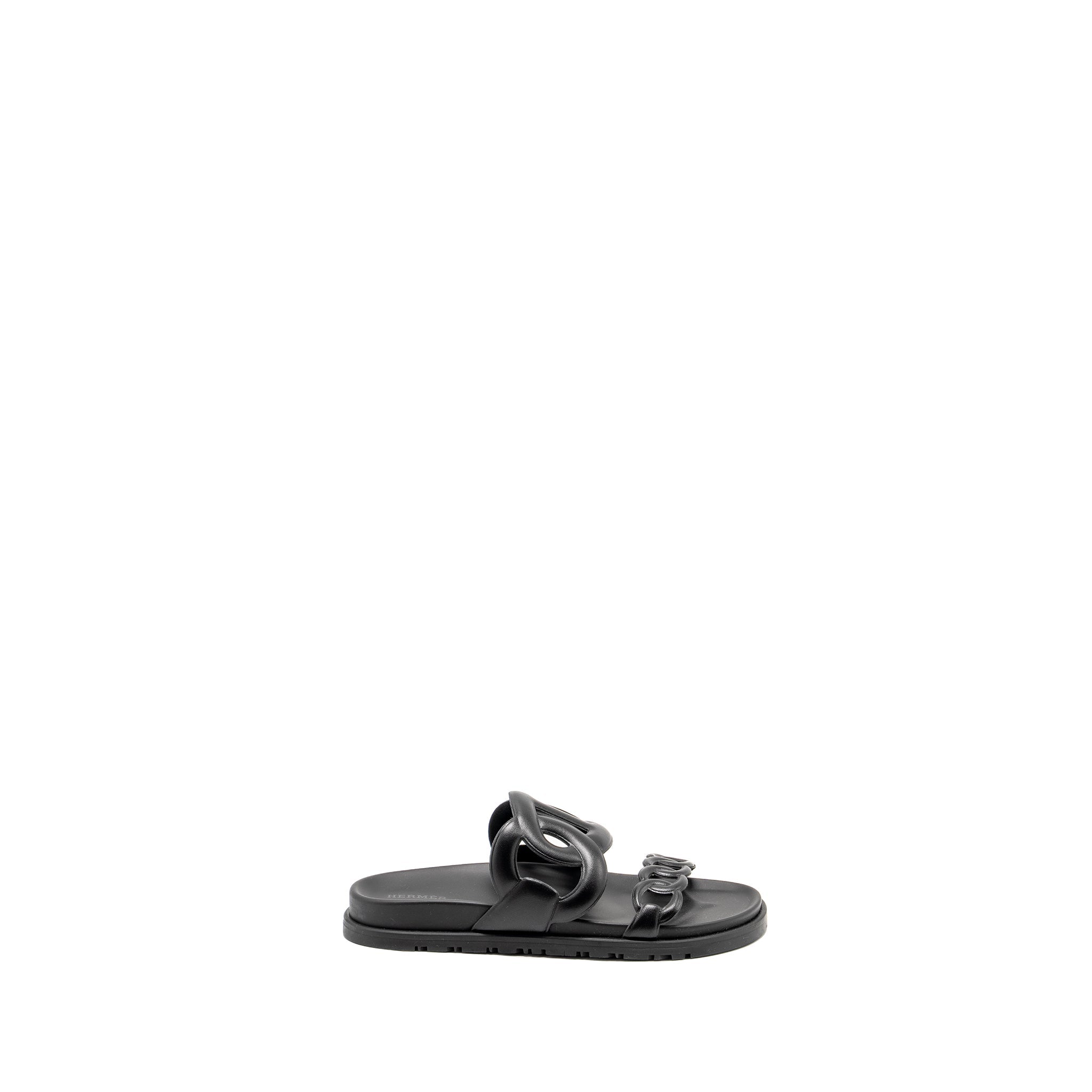 Hermes Extra Sandals Black