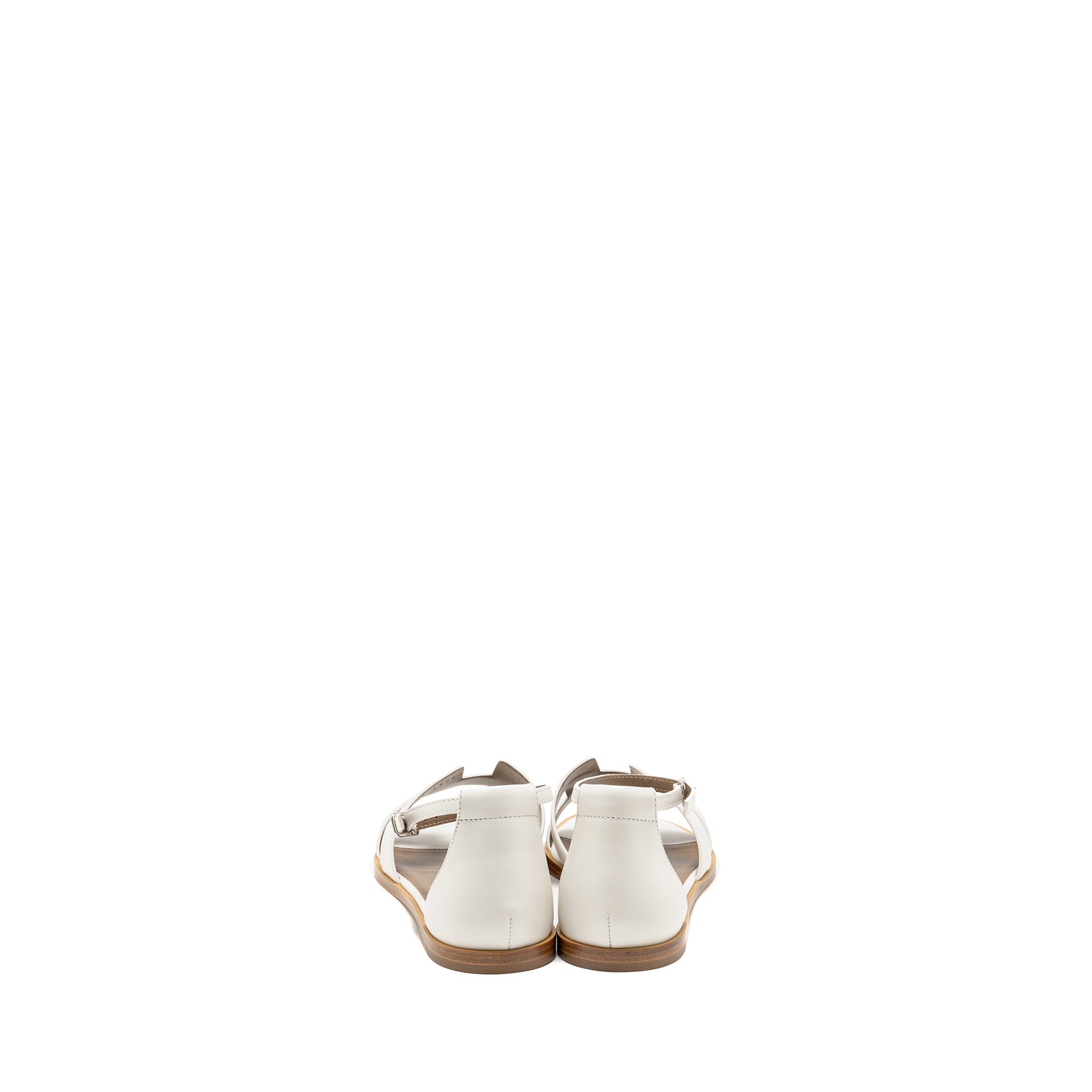 HERMES SANTORINI SANDAL BLANC