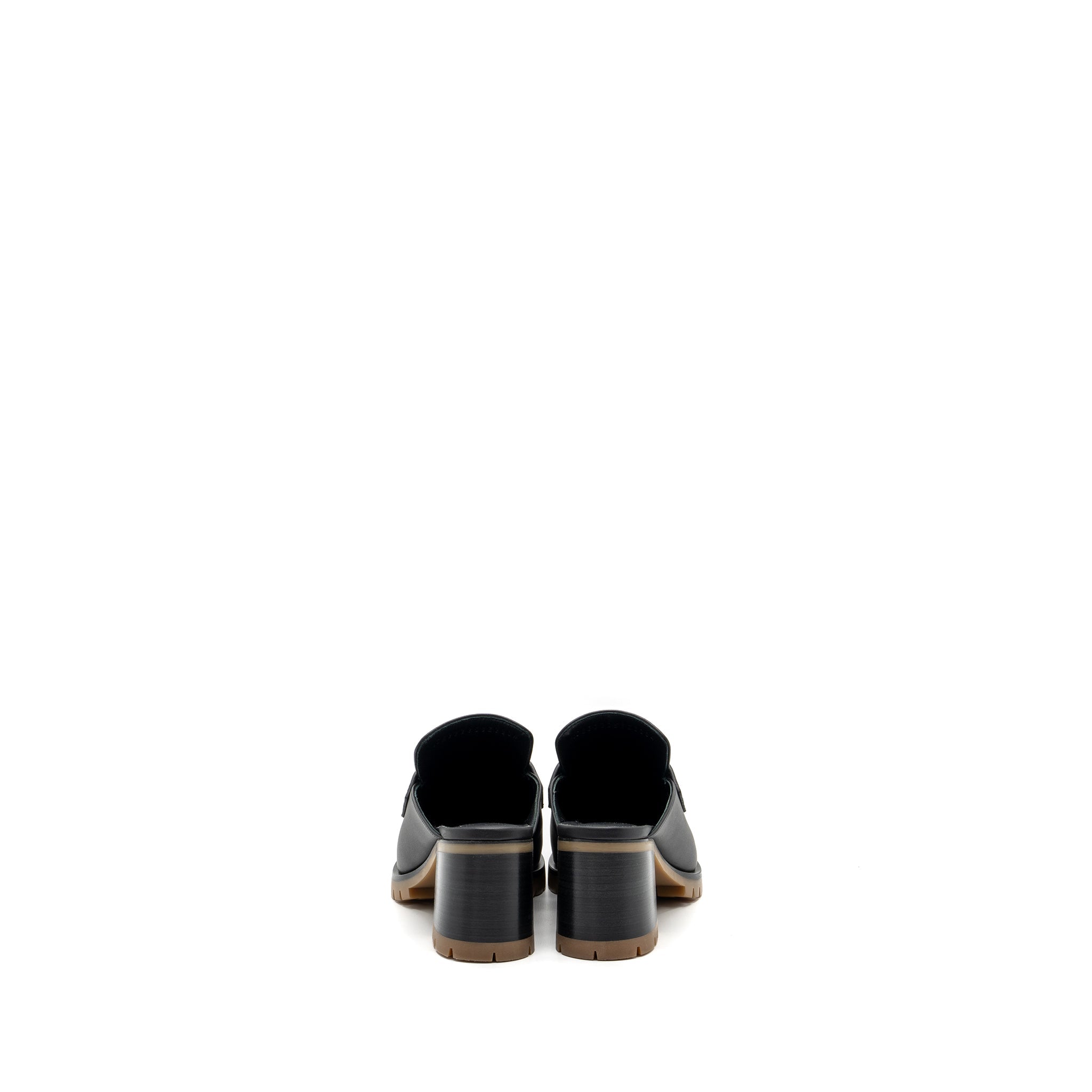 HERMES MULE FEMME FLORE CALFSKIN BLACK SHW