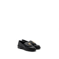 CHANEL CC TURNLOCK LOAFERS BLACK LGHW