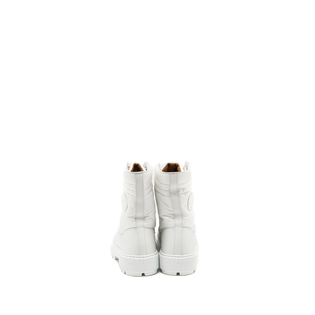 HERMES FEMME BOTTINES FRESH BOOTS BLANC