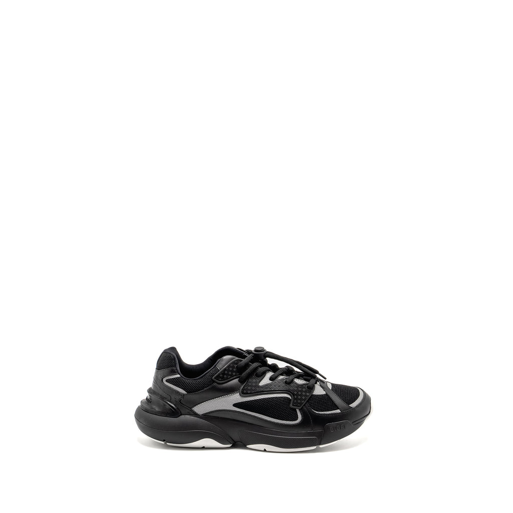 DIOR HOMME SNEAKER MESH/FABRIC BLACK/ MULTICOLOUR