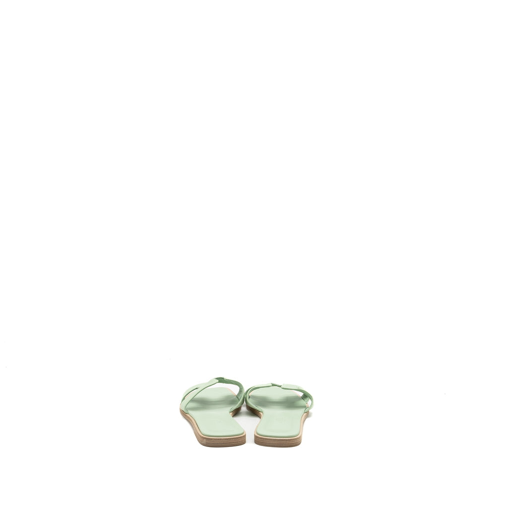 HERMES ORAN SANDAL EPSOM VERT JADE