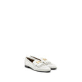 HERMES MOCASSIN ROYAL LOAFER CALFSKIN WHITE GHW