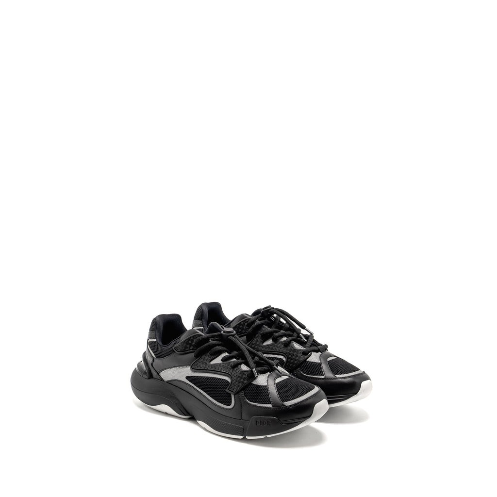 DIOR HOMME SNEAKER MESH/FABRIC BLACK/ MULTICOLOUR