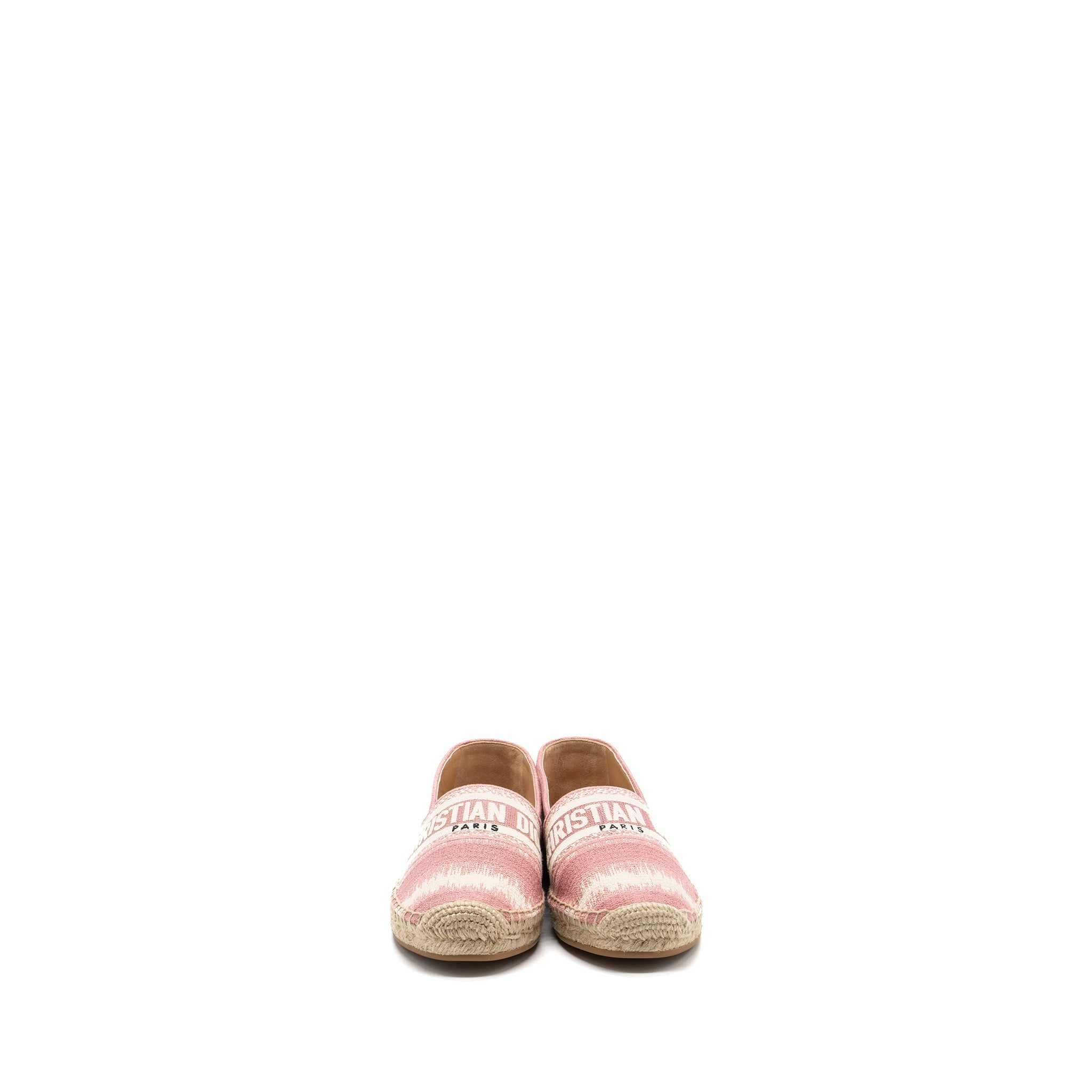 DIOR GRANVILLE ESPADRILLE FABRIC PINK