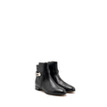 HERMES NEO ANKLE BOOTS CALFSKIN BLACK SHW