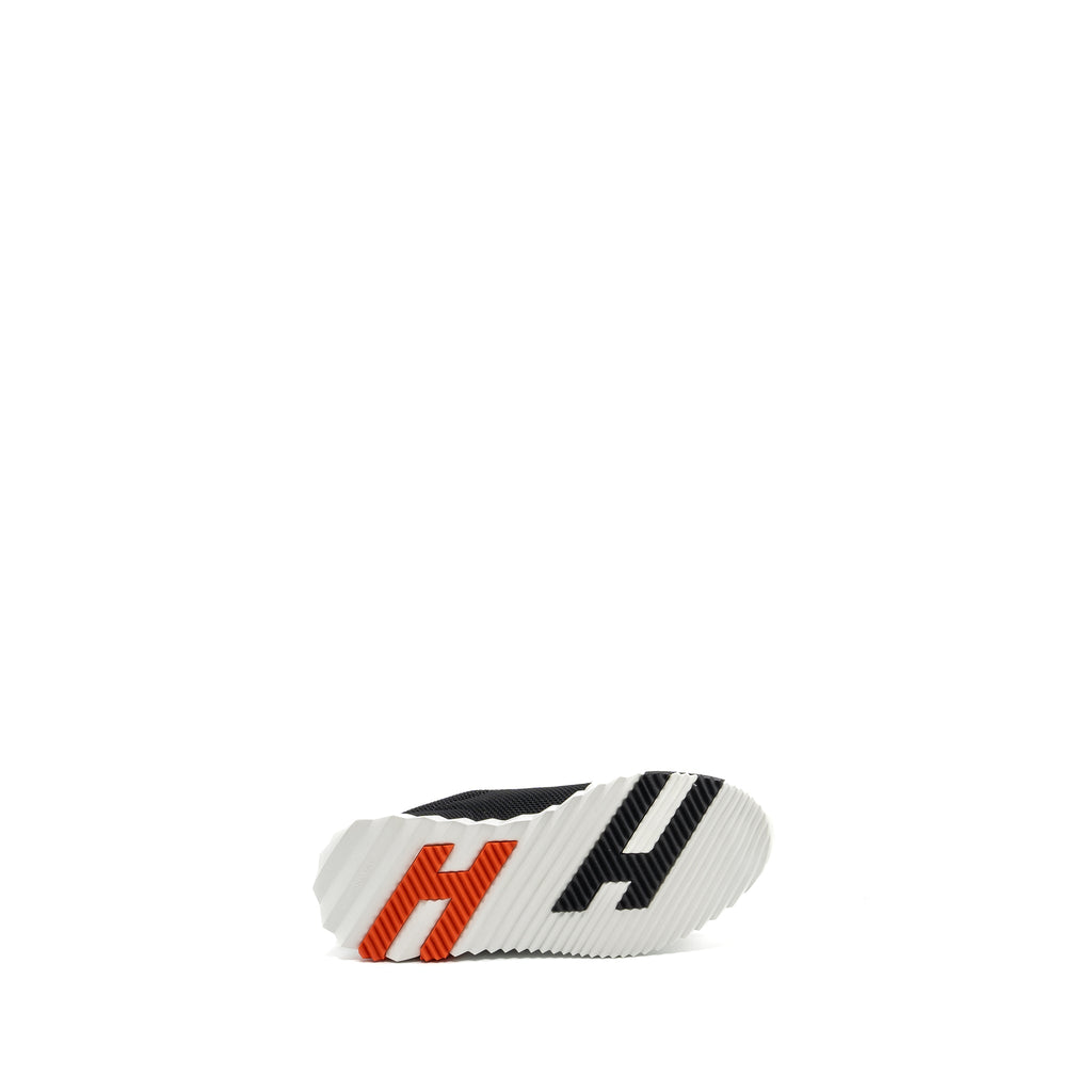 HERMES FEMME BOUNCING SNEAKER WHITE/BLACK/ORANGE