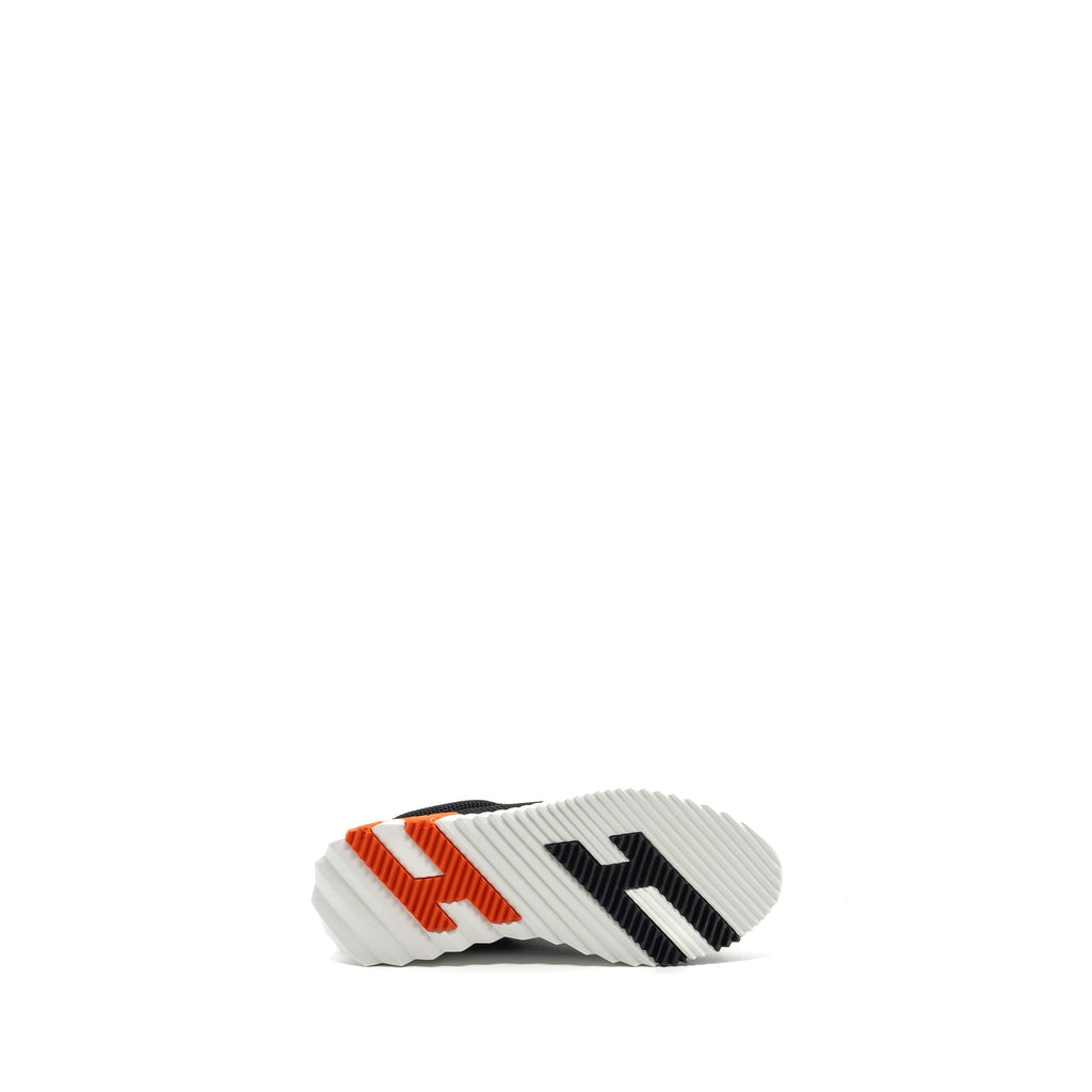 HERMES FEMME BOUNCING SNEAKER WHITE/BLACK/ORANGE