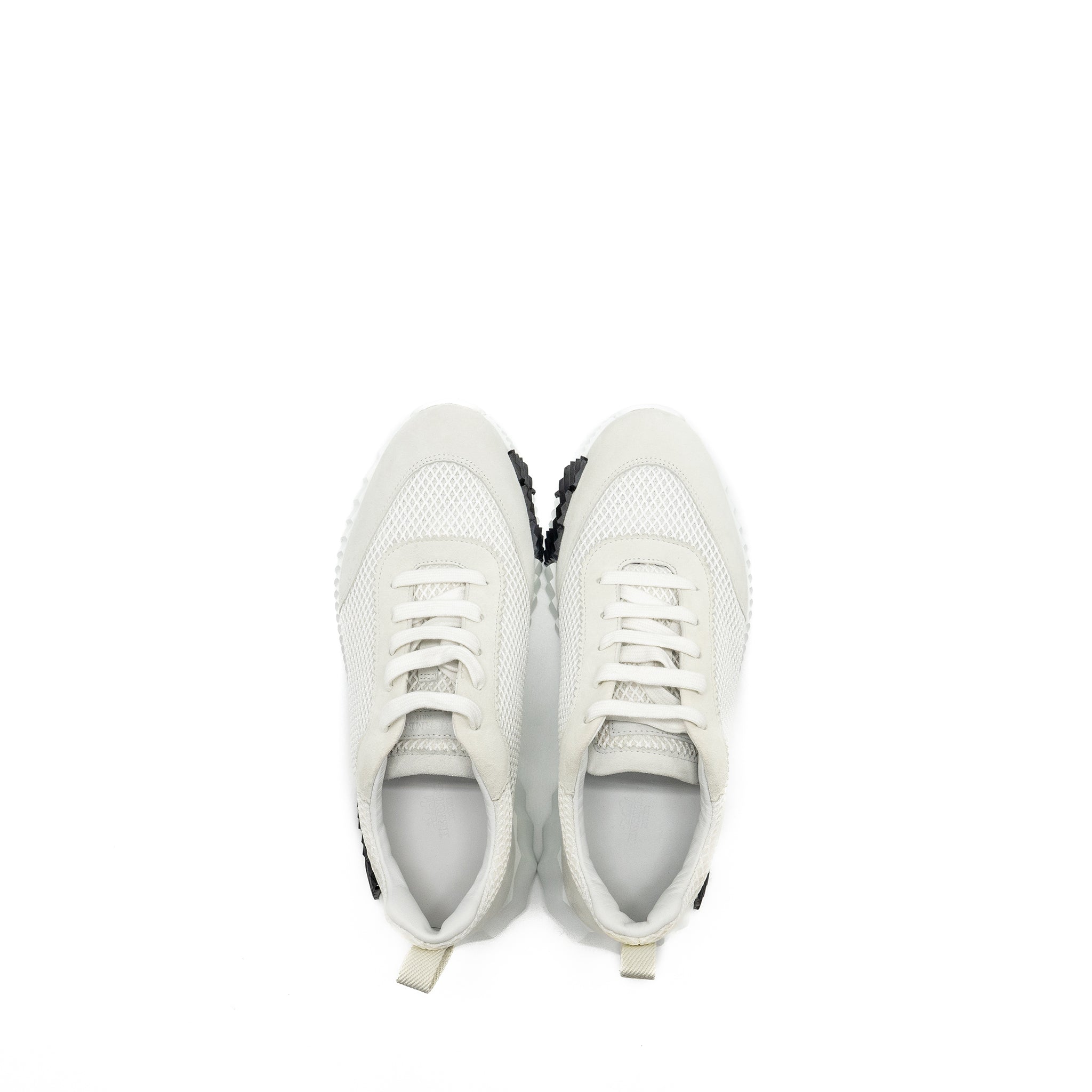 HERMES HOMME BOUNCING SNEAKER WHITE/BLACK