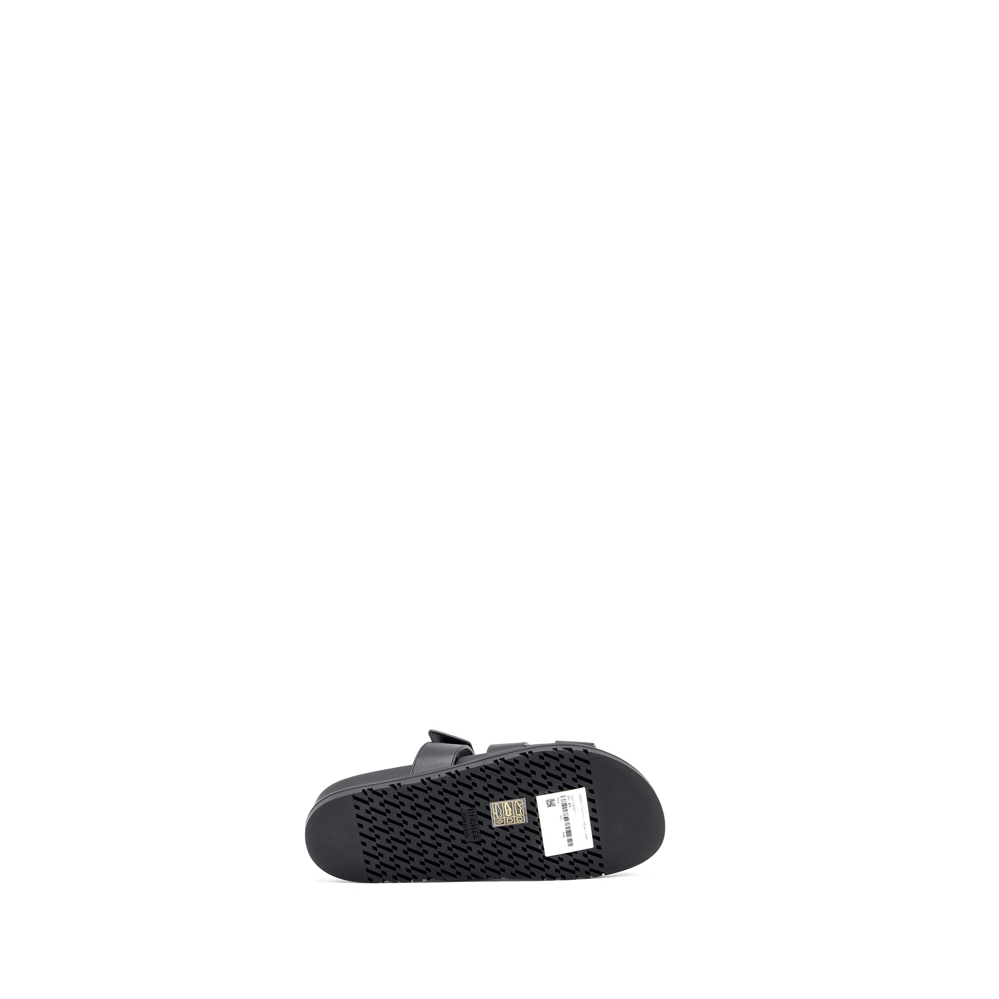 HERMES CHYPRE SANDAL BLACK