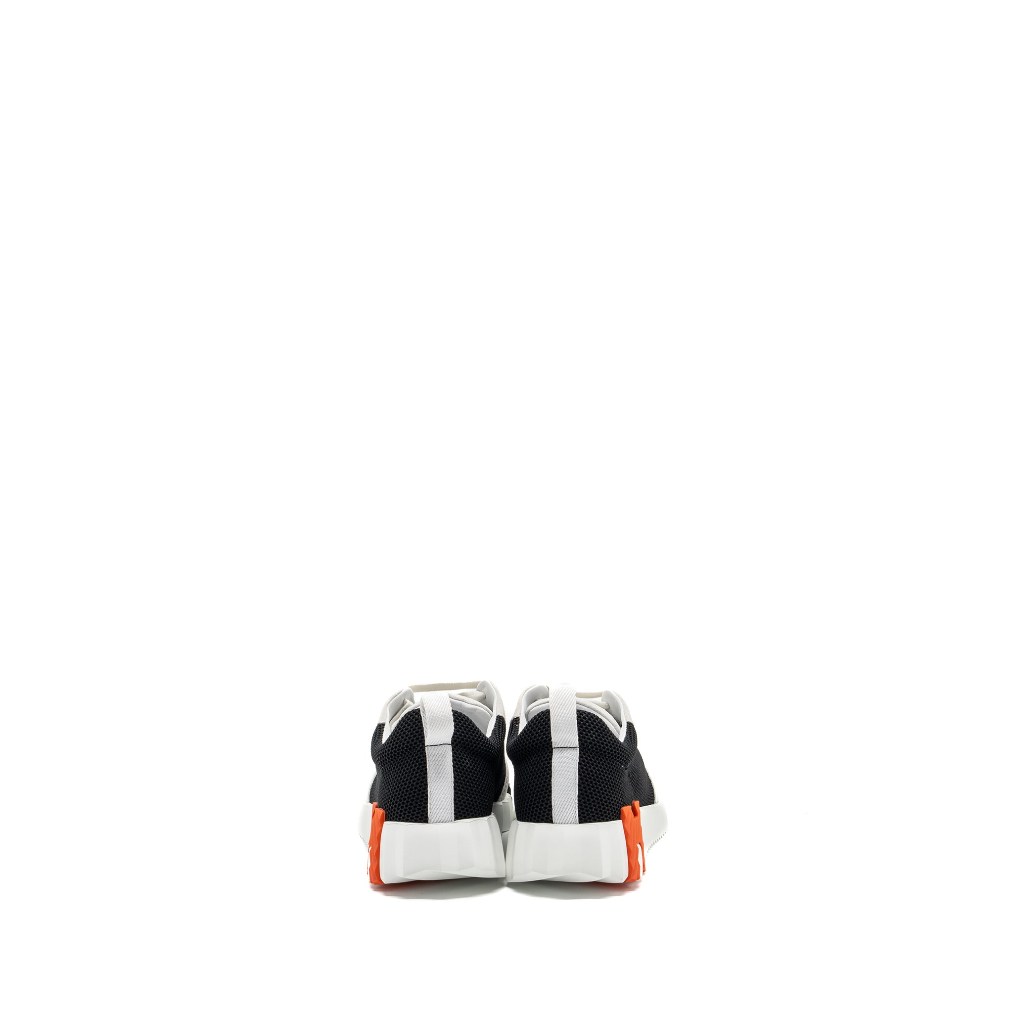 HERMES FEMME BOUNCING SNEAKER WHITE/BLACK/ORANGE