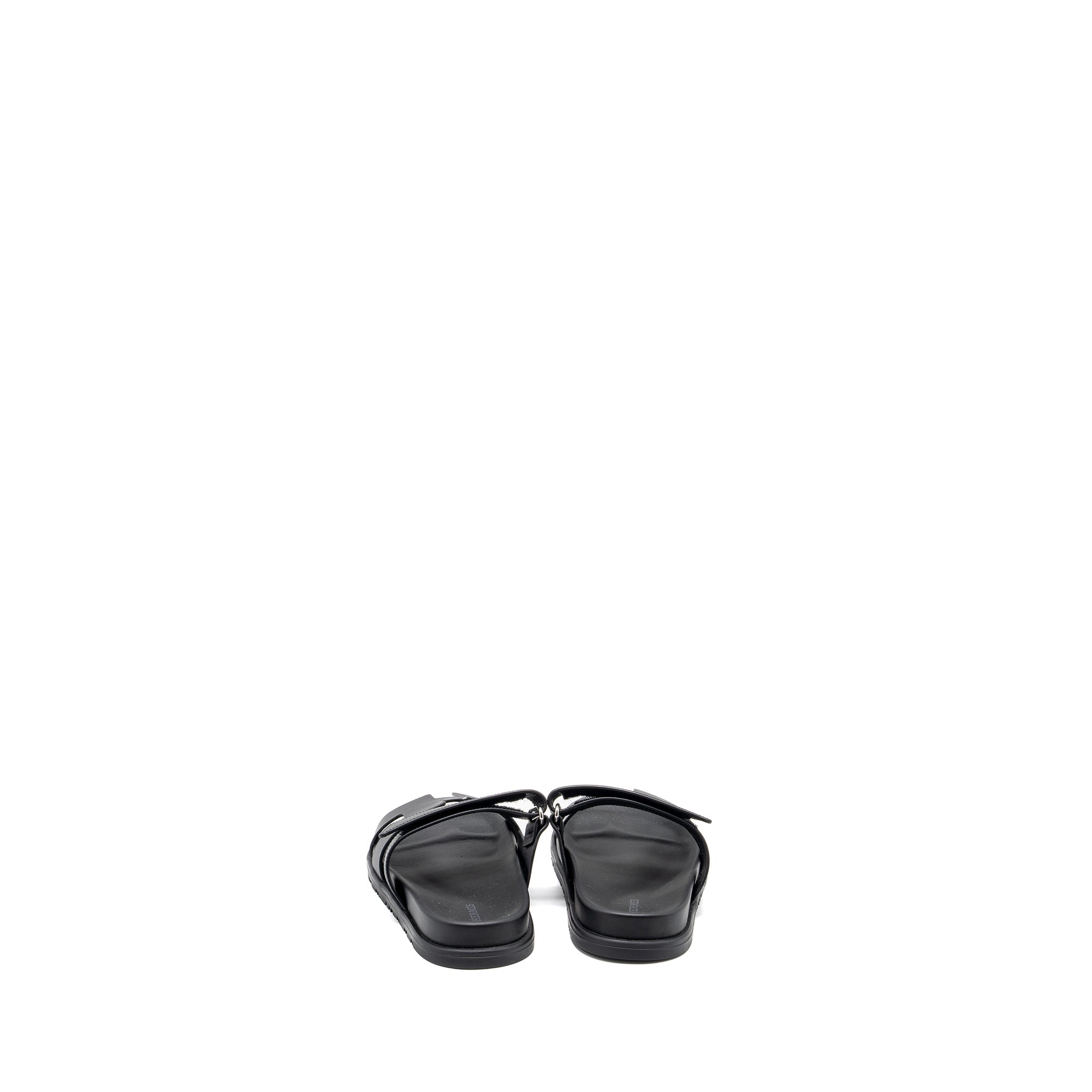 HERMES CHYPRE SANDAL BLACK