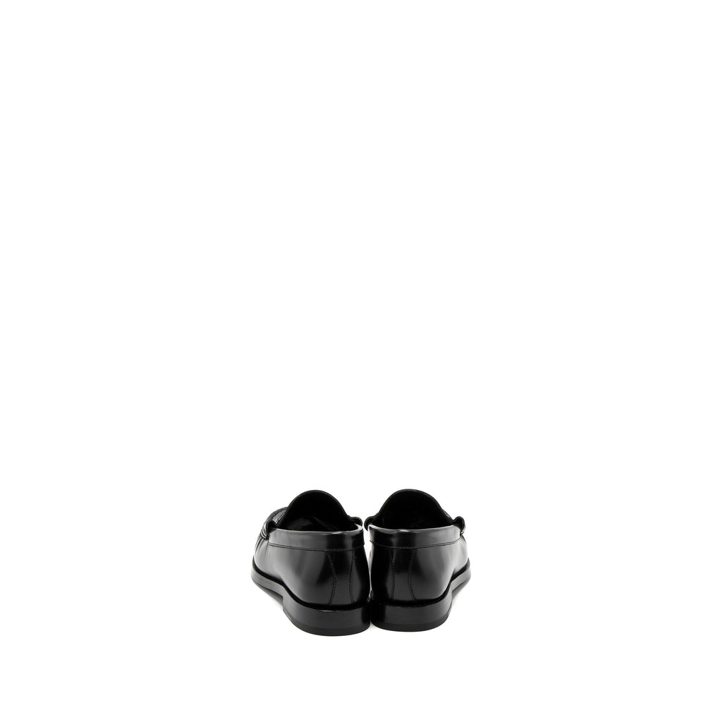CELINE LUCO TRIOMPHE LOAFER CALFSKIN BLACK GHW