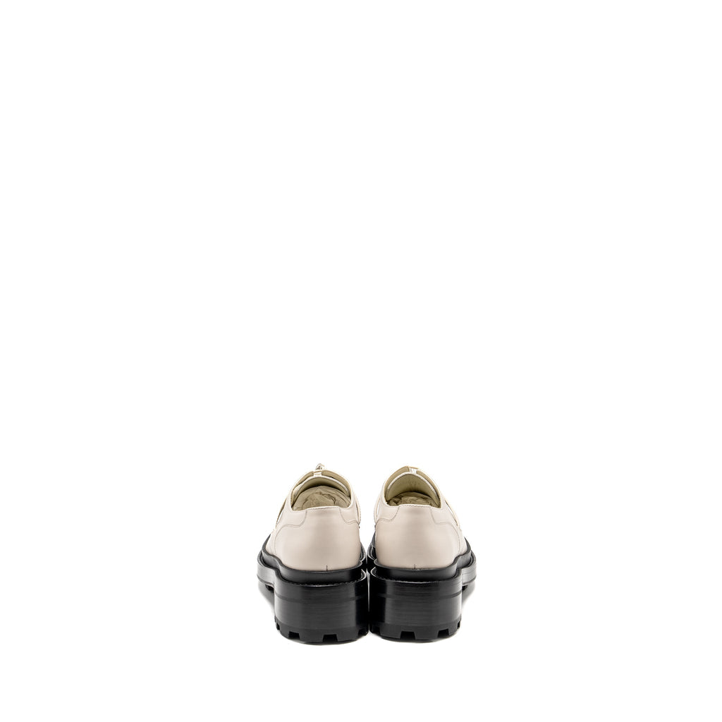 HERMES RICHELIEU DERBY FIRST LOAFER BEIGE GLAICE SHW