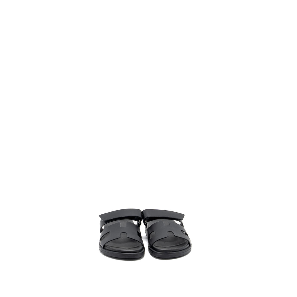 HERMES CHYPRE SANDAL BLACK