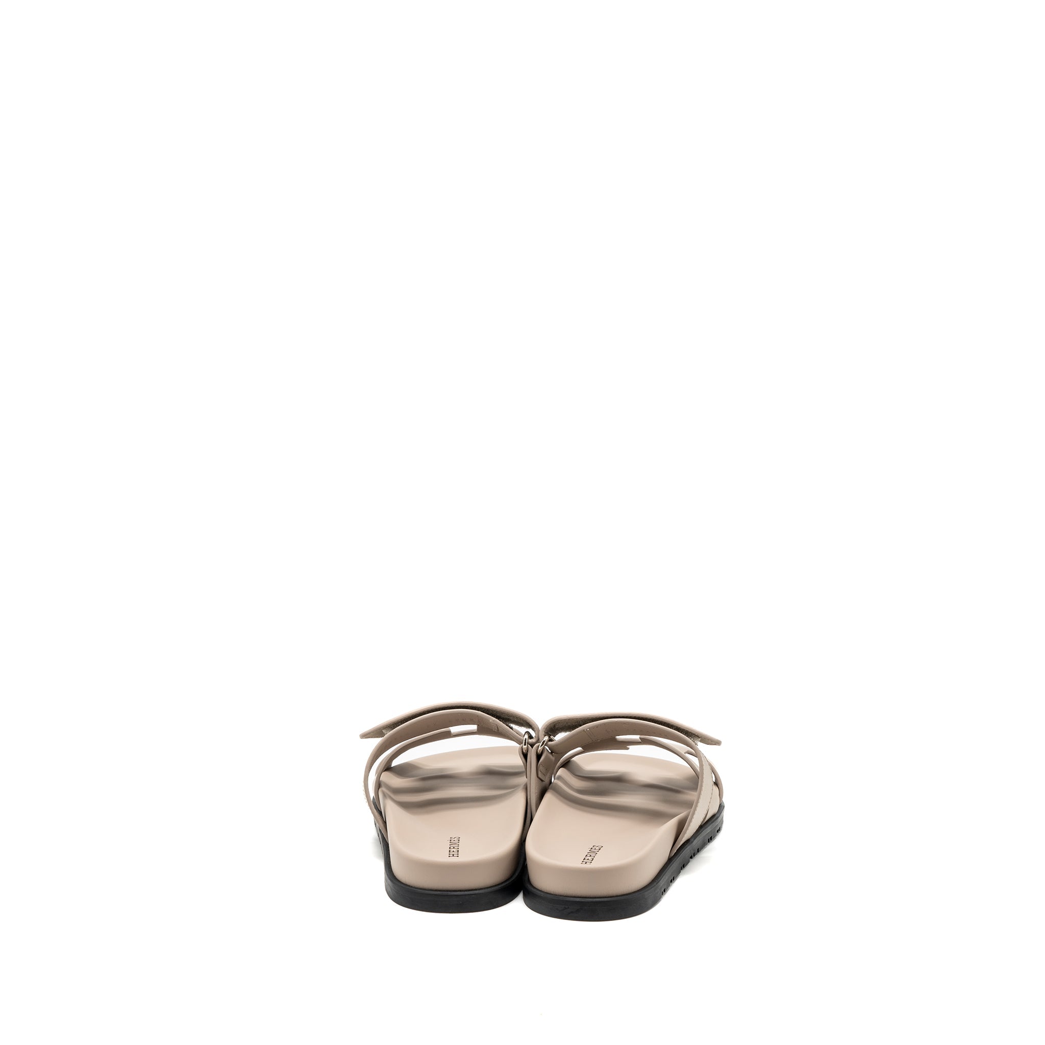 HERMES CHYPRE SANDAL BEIGE MASTIC
