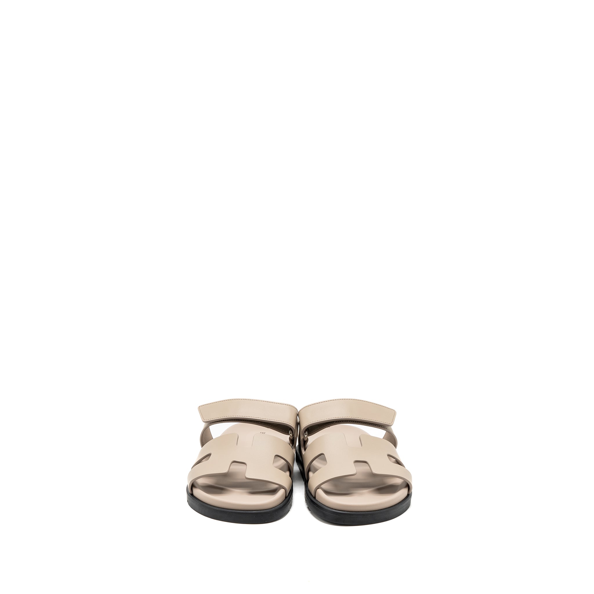 HERMES CHYPRE SANDAL BEIGE MASTIC