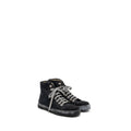 CHANEL HIGH-TOP SNEAKERS FABRIC BLACK