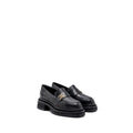 CHANEL CC LOGO LOAFER BLACK GHW