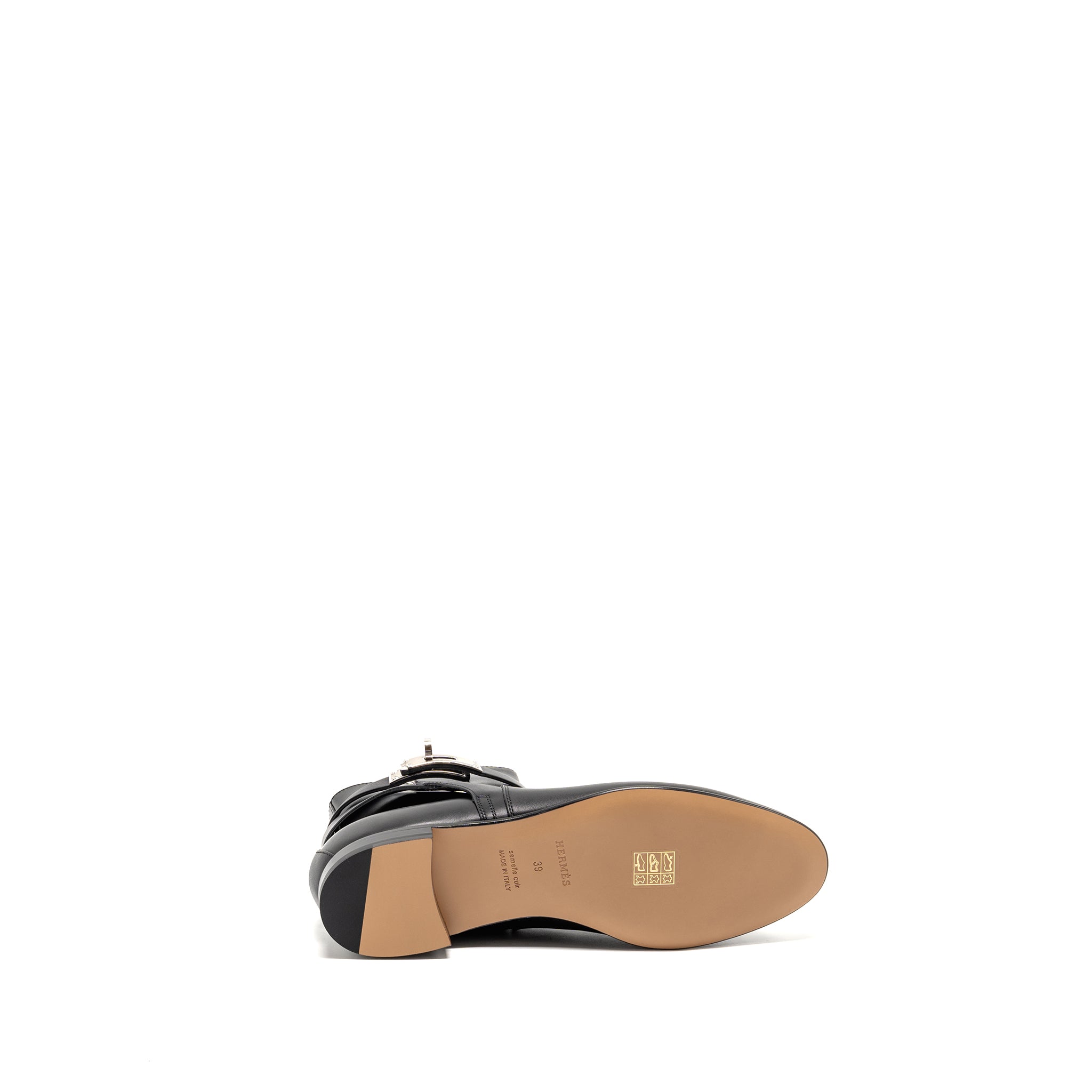 HERMES NEO ANKLE BOOT CALFSKIN BLACK SHW