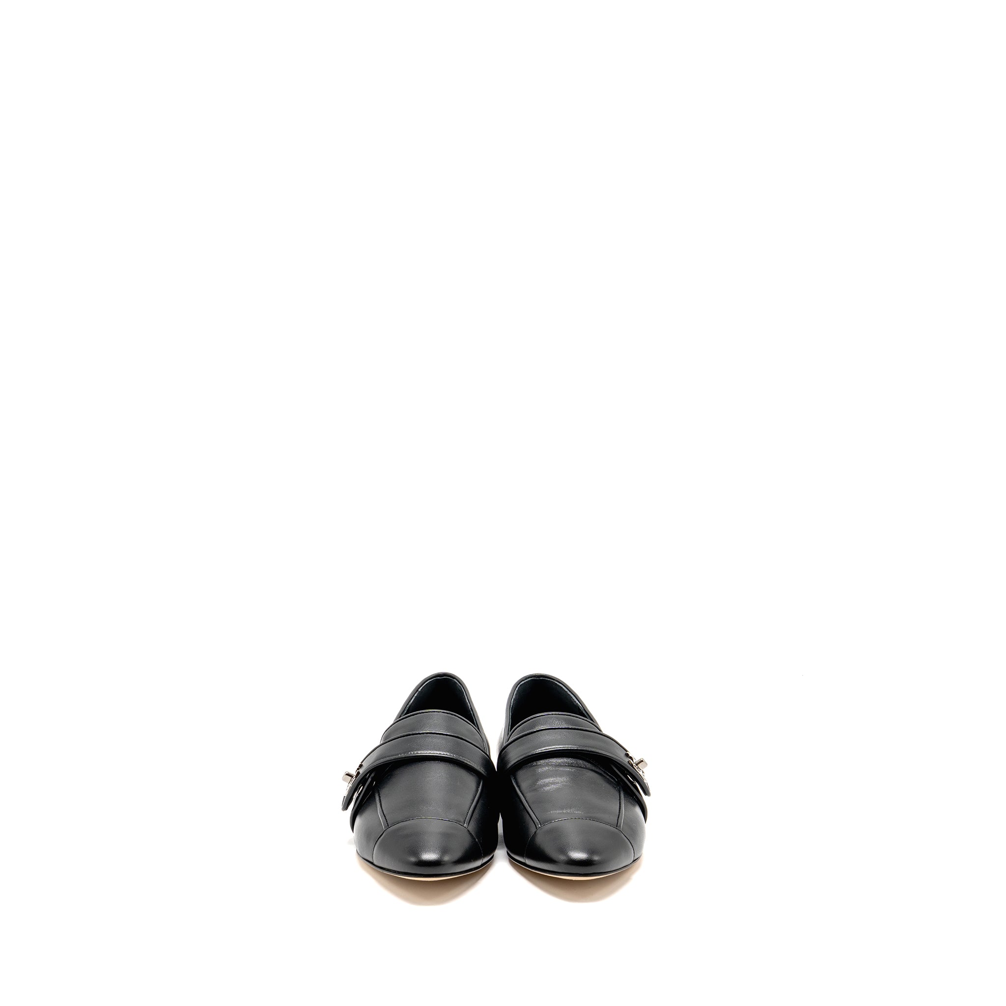 CHANEL LOAFER LAMBSKIN BLACK SHW