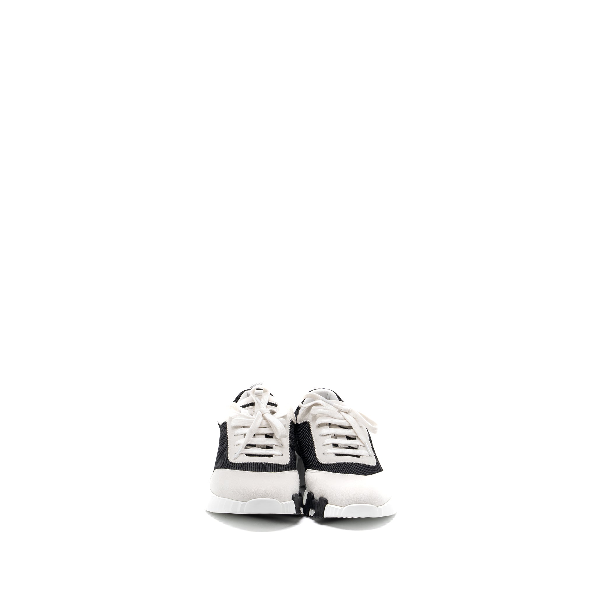 HERMES FEMME BOUNCING SNEAKER WHITE/ BLACK