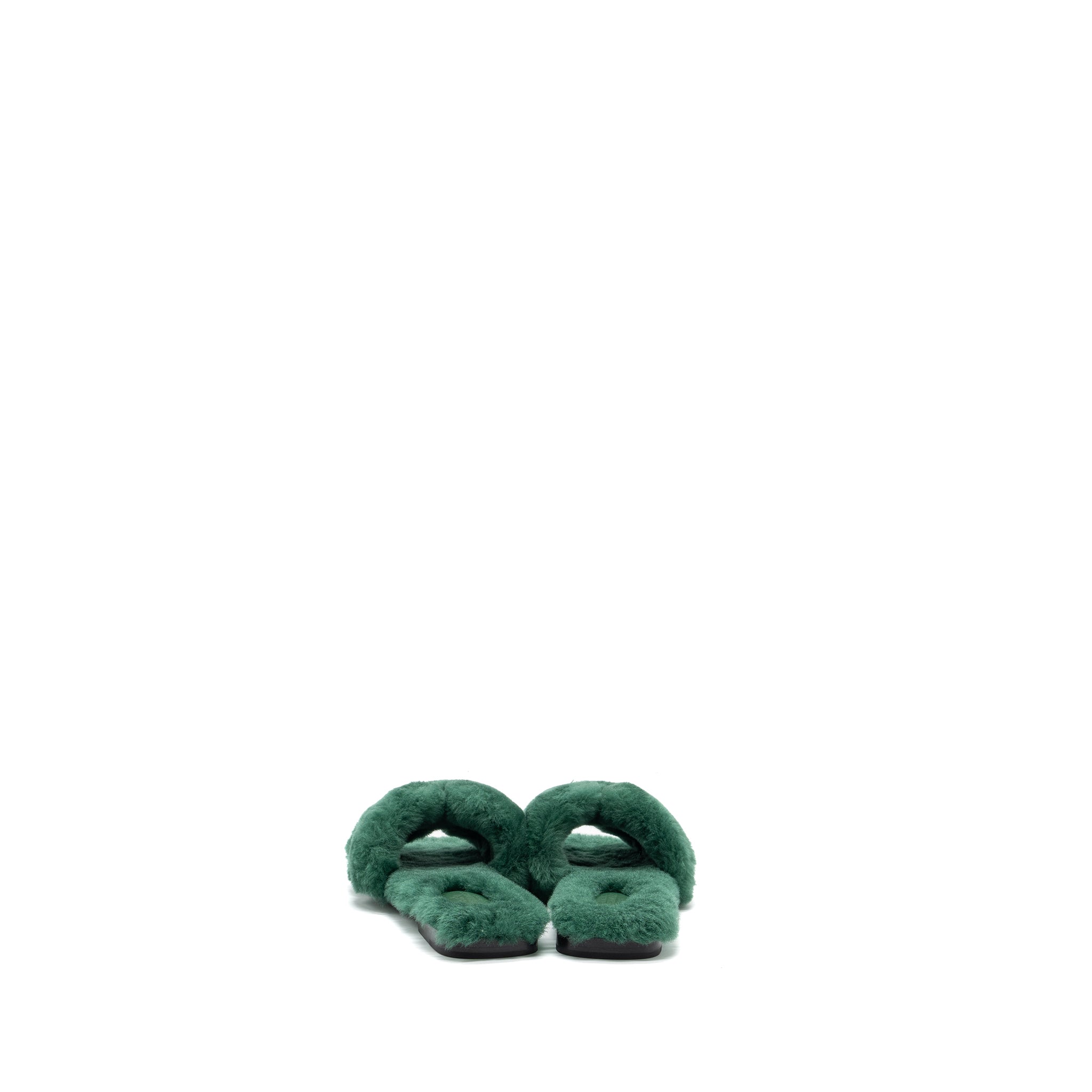 HERMES ORAN SANDAL PEAU GREEN