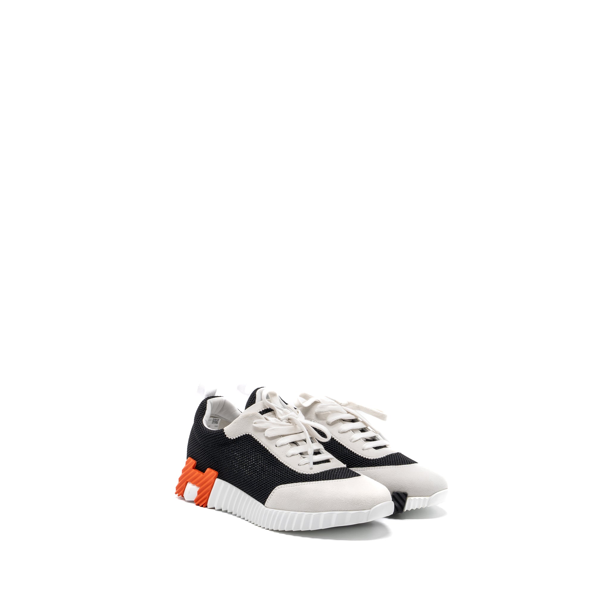 HERMES FEMME BOUNCING SNEAKER WHITE/ BLACK