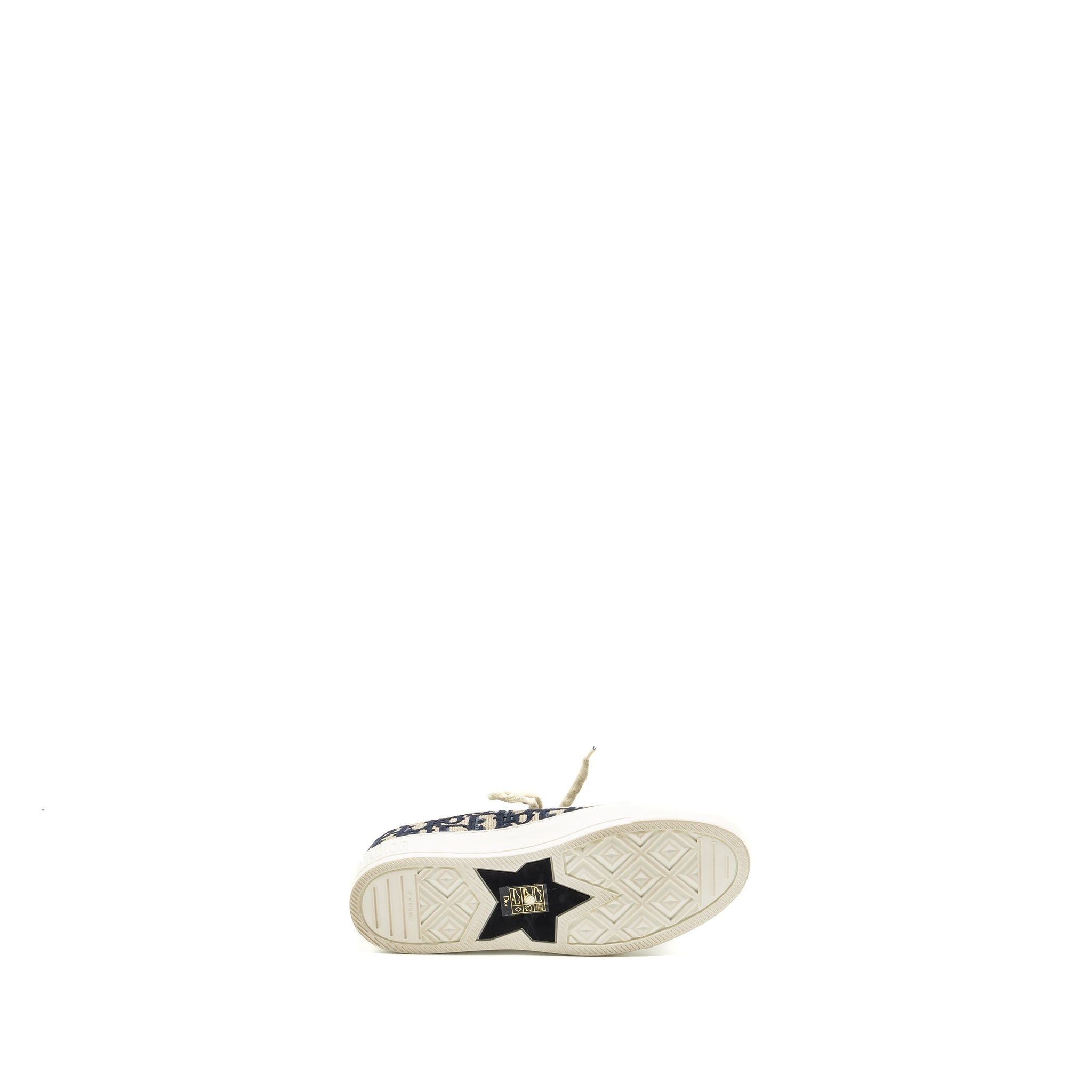 DIOR WALK N SNEAKER BLUE OBLIQUE EMBROIDERY BLUE/MULTICOLOUR