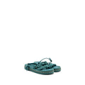 CHANEL 21C SANDALS CORD GREEN LGHW