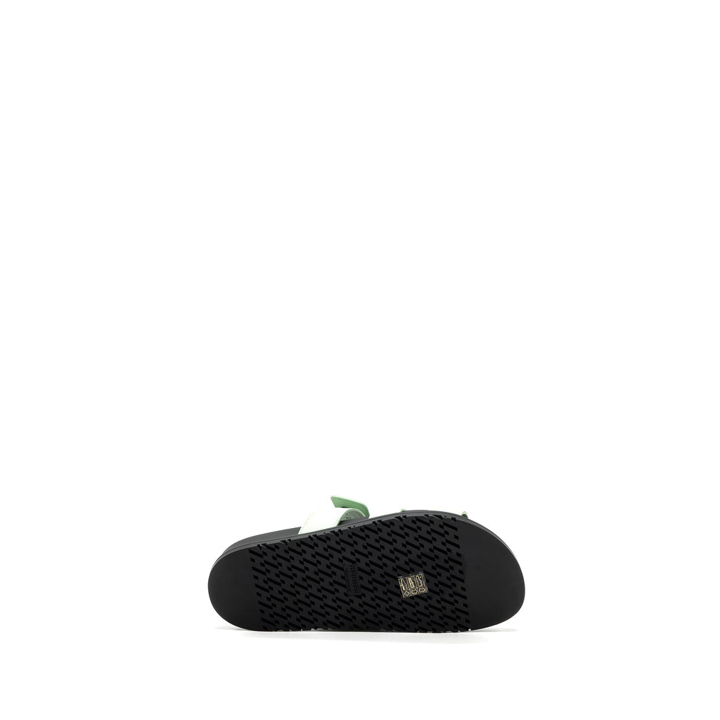 HERMES CHYPRE SANDALS EPSOM VERT JADE
