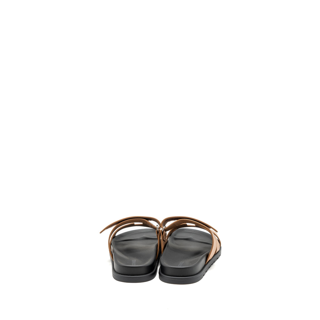 HERMES CHYPRE SANDALS NATUREL