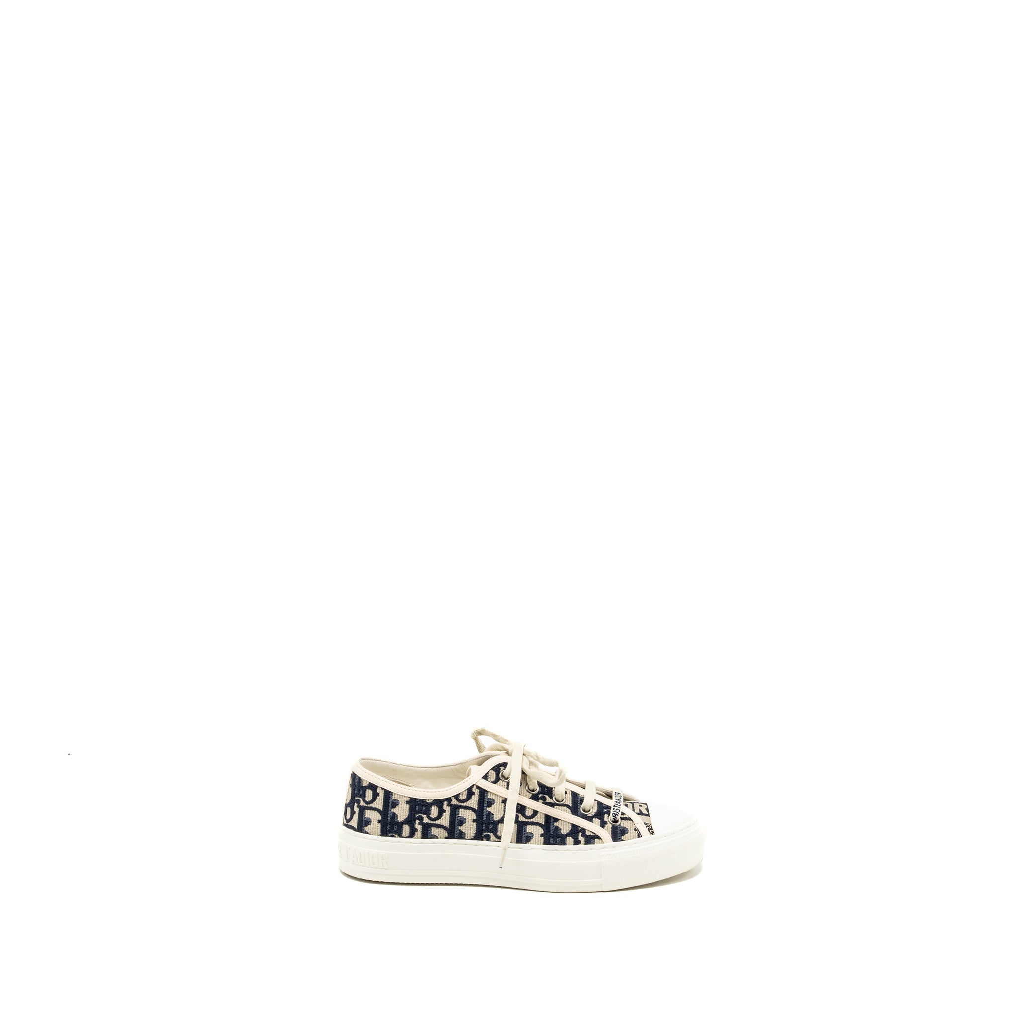 DIOR WALK N SNEAKER BLUE OBLIQUE EMBROIDERY BLUE/MULTICOLOUR