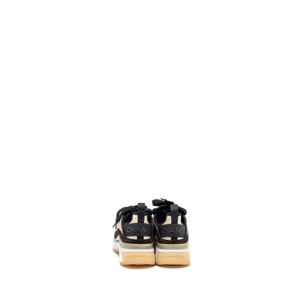 CHANEL 21K SNEAKERS FABRIC/SUEDE CALFSKIN LIGHT PURPLE/ BEIGE/MULTICOLOUR