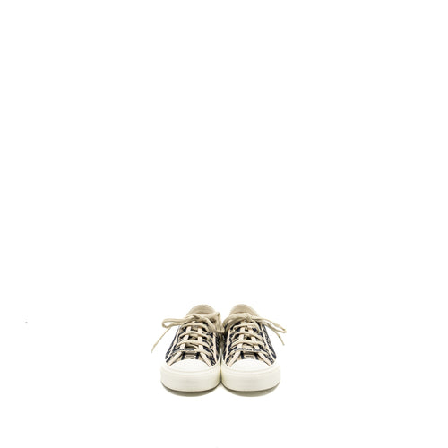 DIOR WALK N SNEAKER BLUE OBLIQUE EMBROIDERY BLUE/MULTICOLOUR