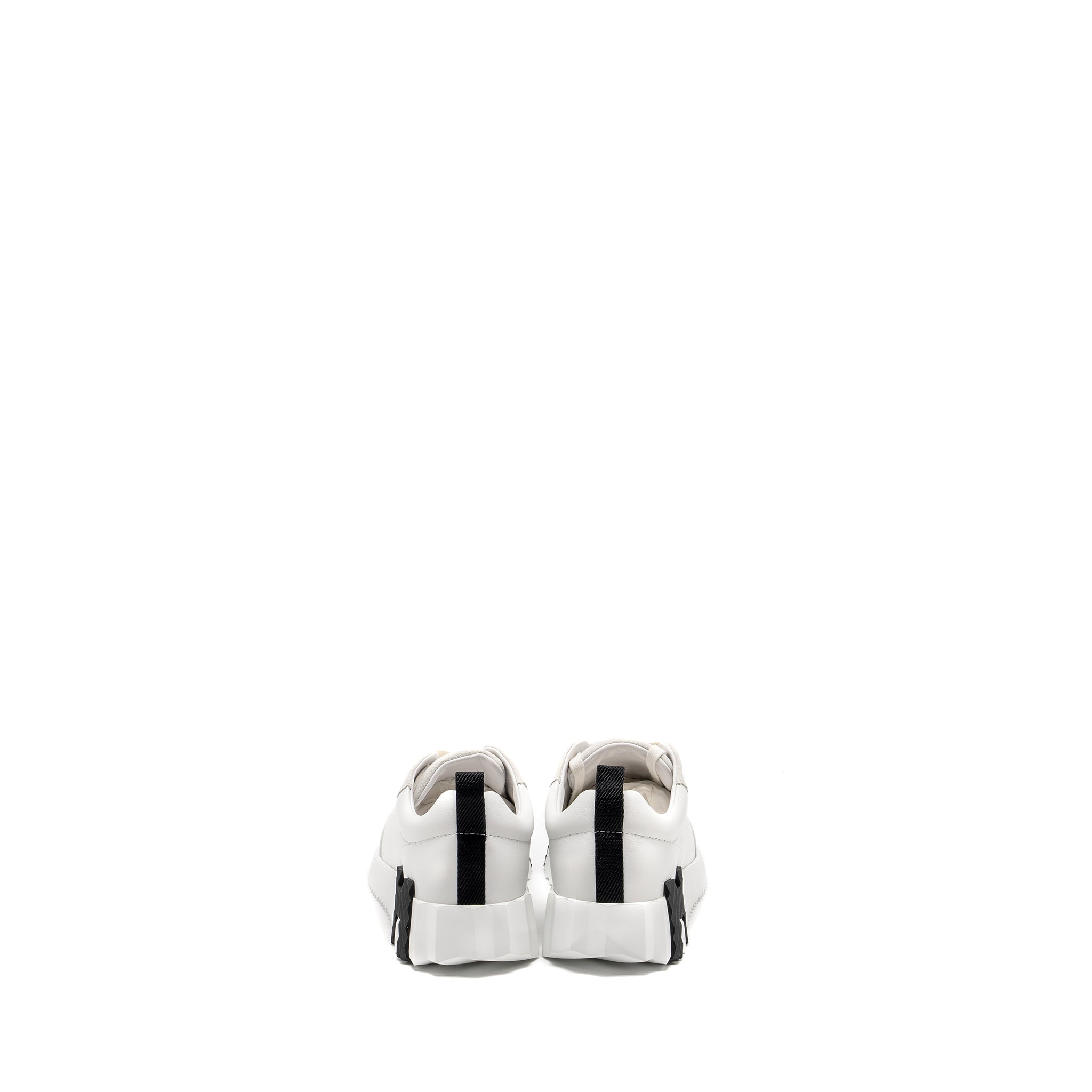 HERMES BOUNCING SNEAKERS LEATHER WHITE/BLACK