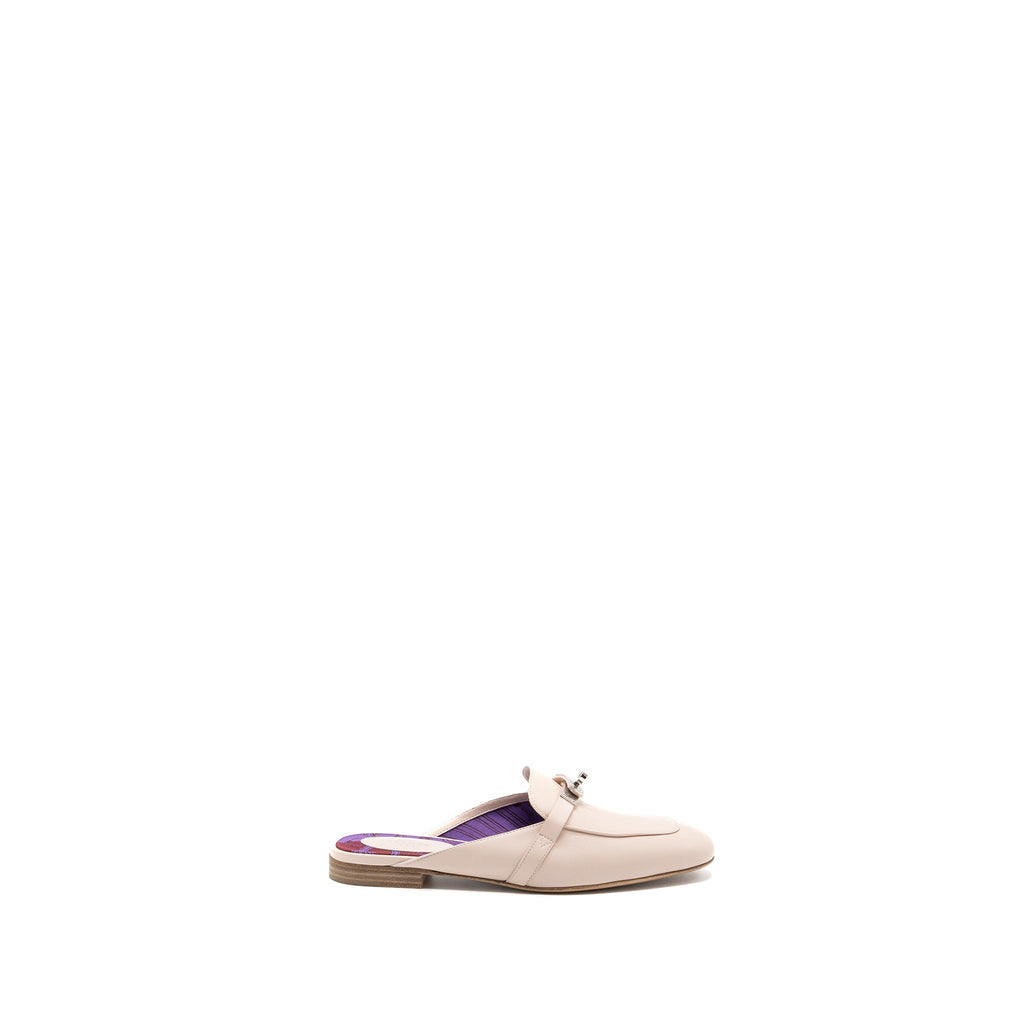 HERMES OZ MULE LIGHT PINK SHW