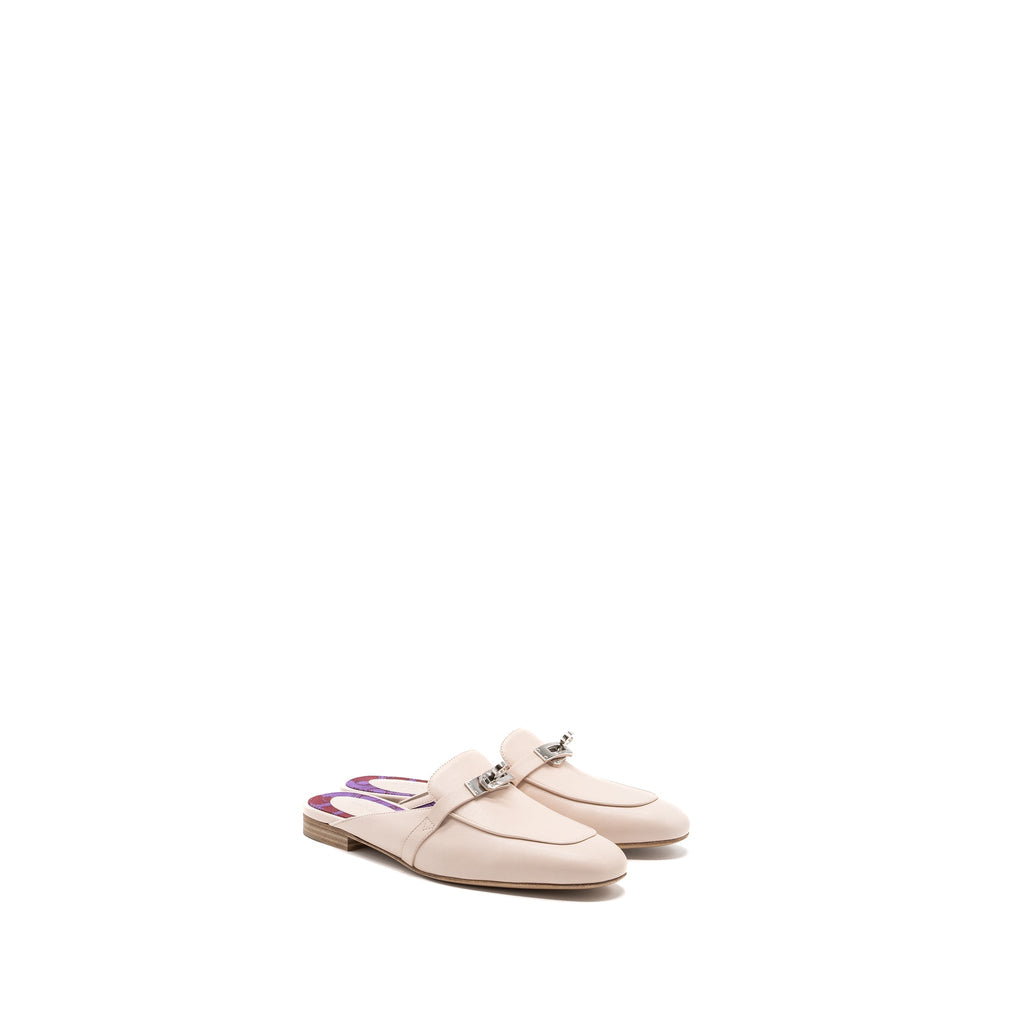 HERMES OZ MULE LIGHT PINK SHW