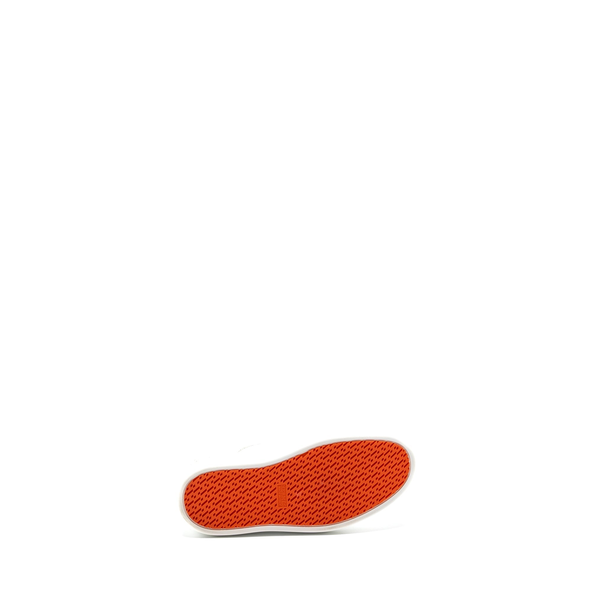 HERMES FREE SNEAKERS EPSOM WHITE