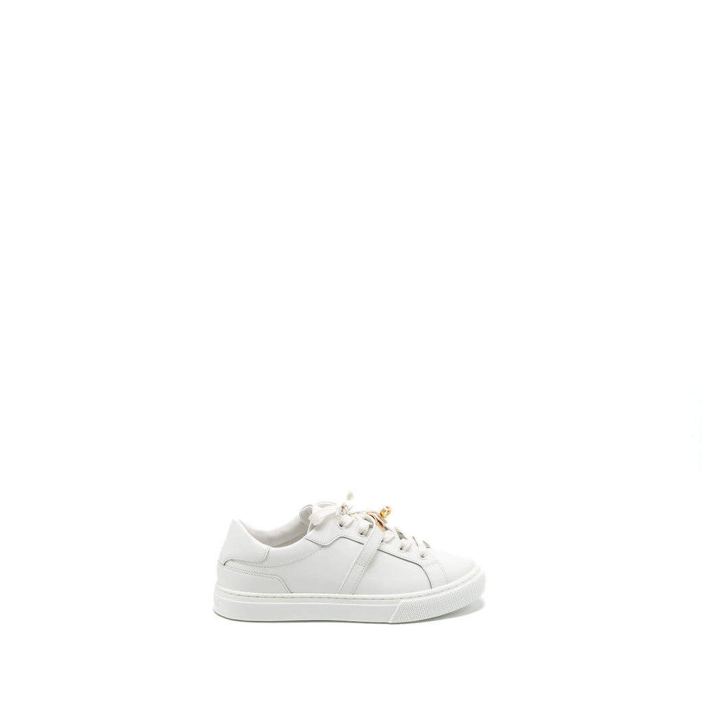 HERMES DAY SNEAKERS CALFSKIN WHITE RGHW