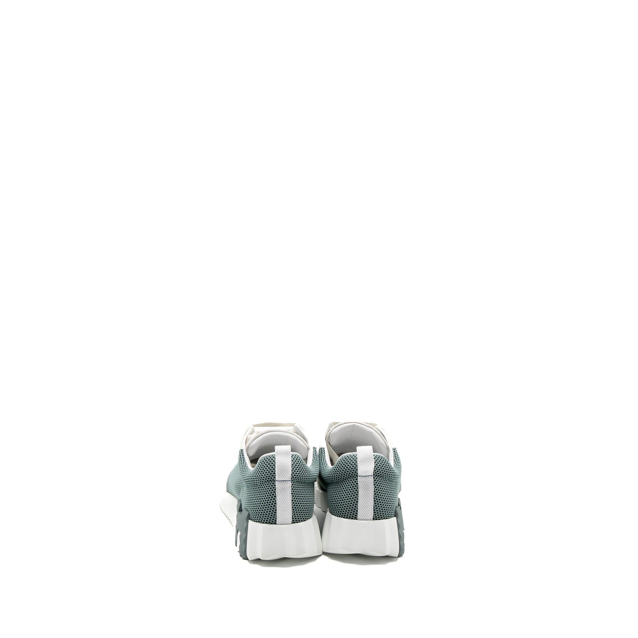 HERMES FEMME BOUNCING SNEAKER FABRIC/SUEDE MULTICOLOUR