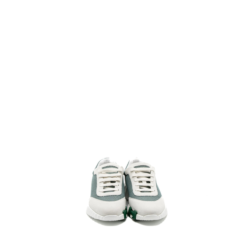HERMES FEMME BOUNCING SNEAKER FABRIC/SUEDE MULTICOLOUR